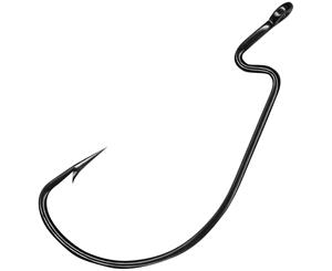 1 Packet of Mustad 38117BLN Mega Bait Worm Chemically Sharp Fishing Hooks