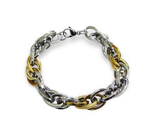 22 CM Mens Stainless Steel Chain Bracelet