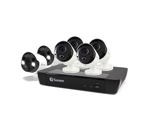 6 Camera 8 Channel 5MP Super HD NVR Security System