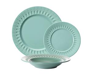 Alex Liddy Lyla Porcelain 12 Piece Dinner Set Sage Green