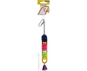 Avi One Bird Toy Acrylic 3 Chain with Bell