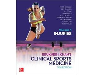 Brukner & Khan's Clinical Sports Medicine Injuries 5th ed - revised cover  Volume 1 Injuries