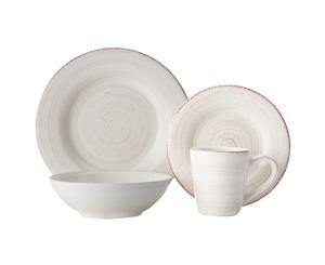 Casa Domani Portofino 16 Piece Dinner Set - Quartz