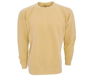 Comfort Colours Adults Unisex Crew Neck Sweatshirt (Butter) - BC3454