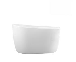 Decina Cosmo Freestanding Bath 1300x800x750mm - White CO1300W