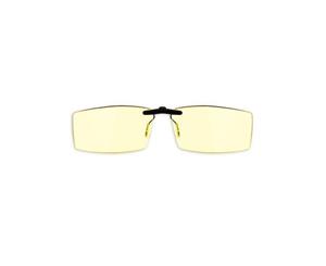 Gunnar Bit Clip-On Amber Onyx Indoor Digital Eyewear