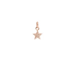 Kirstin Ash Star Crystal Charm w/ 18K Rose Gold Vermeil