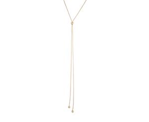 Lovisa Gold Lariat Ball Necklace