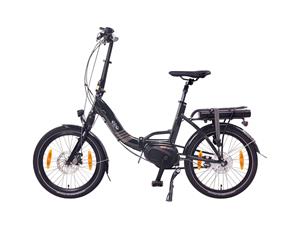 NCM Paris Max N8R Folding E-Bike 36V 14Ah 540Wh Battery Size 20" - Black