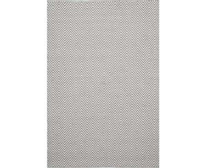 Natura CHEVRON FOG WHITE Rug