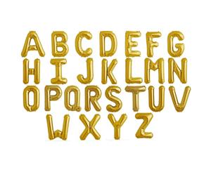 Northstar 34 Inch Gold Balloon Letters (Gold) - SG5931