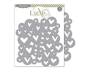 Pink Paislee - Luxe Collection - Placemats Hearts