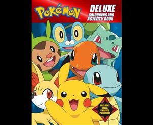 Pokemon Deluxe Colouring and Activity Book