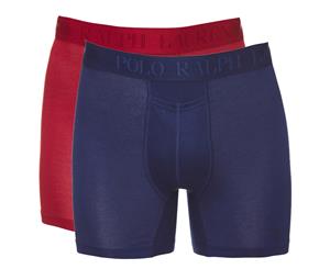 Polo Ralph Lauren Men's Boxer Brief 2-Pack - Red/Navy