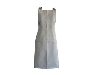 Rans Herringbone Aprons Charcoal