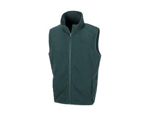 Result Core Adults Unisex Microfleece Gilet (Forest) - RW6481