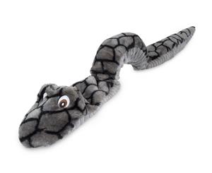 Yours Droolly Playmates Stretch Snake Dog Toy Black 75cm