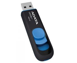 ADATA 16GB USB 3.0 Memory Pen Retractable Capless Black & Blue