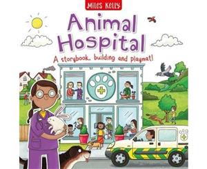 Animal Hospital (Mini Playbook)  A storybook  building and playmat