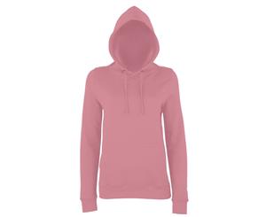 Awdis Just Hoods Womens/Ladies Girlie College Pullover Hoodie (Dusty Pink) - RW3481