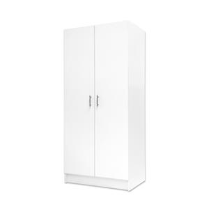 Bedford 900mm White 2 Door High Moisture Resistant Split Slimline Cabinet