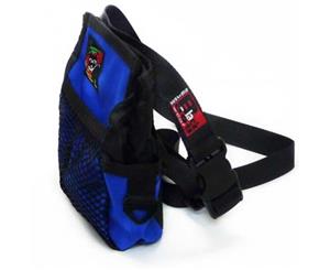 Black Dog Treat Tote - Regular With Belt Blue