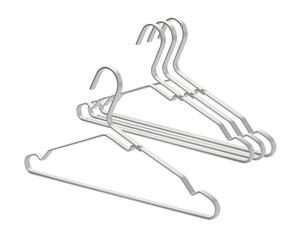 Brabantia Aluminium Clothes Hanger Set of 4 Silver