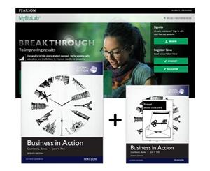 Business in Action Global Edition + MyBizLab with eText  Value Pack