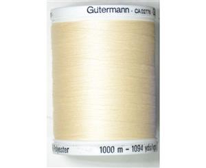 Gutermann Sew-all Thread 1000m Colour 414 CREAM