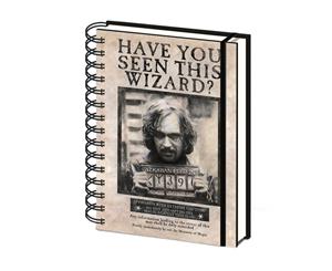 Harry Potter Wanted Sirius Black A5 Notebook