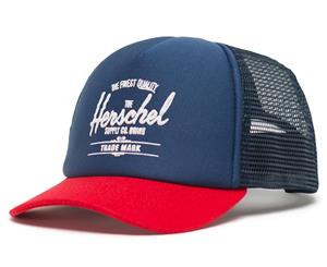 Herschel Supply Co. Baby Whaler Mesh Cap - Navy/Red