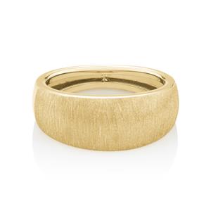 Hollow Wide Ring in 10ct Yellow Gold