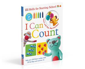 I Can Count Skills for Starting School Numbers Book