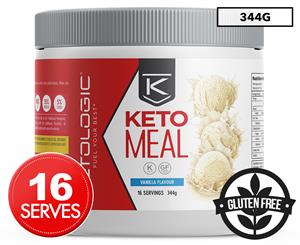 KetoLogic Meal Replacement Vanilla 344g 16 Serves