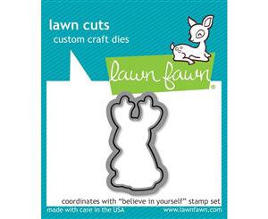 Lawn Fawn Cuts Believe in Yourself Dies LF1043