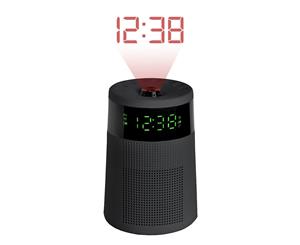 Lenoxx Projector AM/FM Alarm Clock Radio/Snooze Function/Led Digital Display