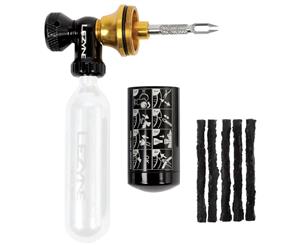 Lezyne Tubeless CO2 Blaster with Strap Black/Gold