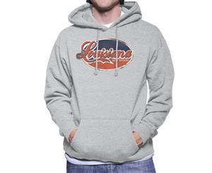 London Banter Louisiana Auto Repairs Men's Hooded Sweatshirt - Heather Grey