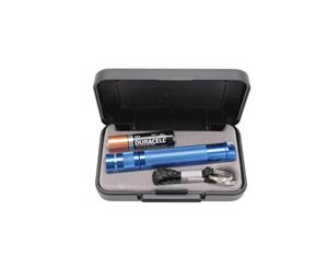 Maglite Solitaire LED Presentation Box Flashlight Blue