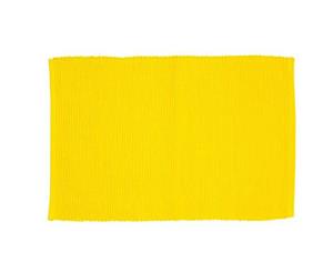 PM Lollipop Ribbed Placemats - Set of 12 - Yellow