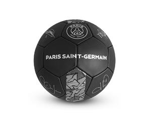 Paris Saint Germain Fc Phantom Signature Football (Black/Silver) - SG17654