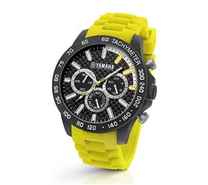 TW Steel Yamaha Factory Racing 45mm Yellow Chronograph Watch Y120