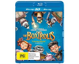 The Boxtrolls 3D Edition with 2D Edition Blu-ray Region B