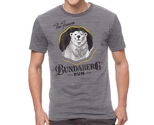 The Famous Bundaberg Bundy Rum design Men's Tee T-Shirt 100% Cotton