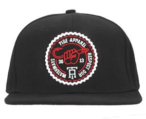 Tide Apparel Snapback Cap - R.O.W/Black