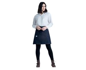 Timperley Denim Barista Apron Cream Strap