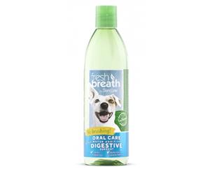 TropiClean Fresh Breath Water Add Digestive Support