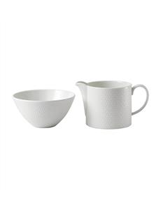 Wedgwood Gio Sugar and Creamer