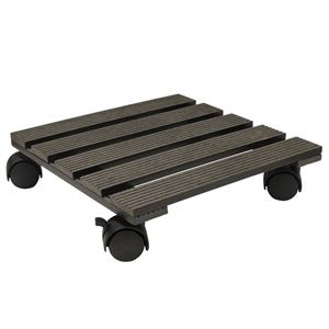 Whites 29cm Square Pot Trolley Whites - Charcoal