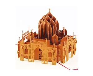 3d Pop Up Handmade Taj Mahal Greeting Card